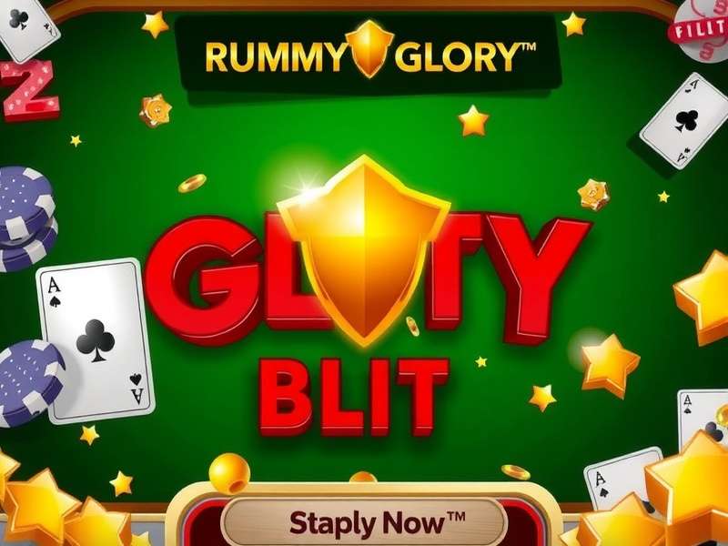 Rummy Glory Blitz Gameplay Screen